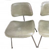 Olive Green 1950s Herman Miller Eames DCM - Ply Dining Chair Metal thumbnail