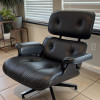 Black 2016 Herman Miller Eames Lounge Chair & Ottoman thumbnail