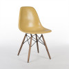 Ochre Dark Yellow 1960s Herman Miller Eames DSW Dowel Side thumbnail