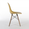 Ochre Dark Yellow 1960s Herman Miller Eames DSW Dowel Side thumbnail
