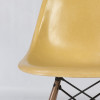 Ochre Dark Yellow 1960s Herman Miller Eames DSW Dowel Side thumbnail