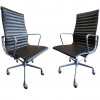 Black 1986 Herman Miller Eames Alu Group High Back Side Chair thumbnail