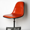 Crimson Red 1970s Herman Miller Eames PSC & PSCC Pivot Side thumbnail