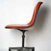 Crimson Red 1970s Herman Miller Eames PSC & PSCC Pivot Side thumbnail