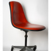 Crimson Red 1970s Herman Miller Eames PSC & PSCC Pivot Side thumbnail