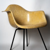 Lemon Yellow 1950 Zenith Plastics Eames DAX (& Variants) Arm thumbnail