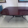 Tan Dark Brown 2000s Herman Miller Eames Segmented Work & Conference Tables thumbnail