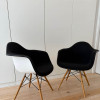 Black 2011 Vitra Eames DAW & PAW Dowel Arm thumbnail