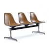 Tan Light Brown Herman Miller Eames Tandem Seating thumbnail