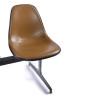 Tan Light Brown Herman Miller Eames Tandem Seating thumbnail