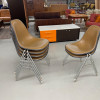 Tan Light Brown Herman Miller Eames DSS Stacking Side thumbnail