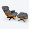 Brown 2010s Herman Miller Eames Lounge Chair & Ottoman thumbnail