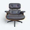 Brown 2010s Herman Miller Eames Lounge Chair & Ottoman thumbnail