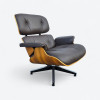 Brown 2010s Herman Miller Eames Lounge Chair & Ottoman thumbnail