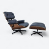 Black 2010s Herman Miller Eames Lounge Chair & Ottoman thumbnail