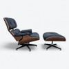 Black 2010s Herman Miller Eames Lounge Chair & Ottoman thumbnail