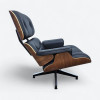 Black 2010s Herman Miller Eames Lounge Chair & Ottoman thumbnail