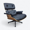 Black 2010s Herman Miller Eames Lounge Chair & Ottoman thumbnail