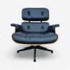 Black 2010s Herman Miller Eames Lounge Chair & Ottoman thumbnail
