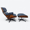 Black 2010s Herman Miller Eames Lounge Chair & Ottoman thumbnail