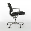 Black 1990s Herman Miller Eames Soft Pad low Back Side Chair thumbnail