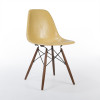 Ochre Light Yellow 1960s Herman Miller Eames DSW Dowel Side thumbnail