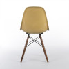 Ochre Light Yellow 1960s Herman Miller Eames DSW Dowel Side thumbnail