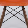 Red Orange 1960s Herman Miller Eames DSW Dowel Side thumbnail