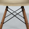 Light Greige 1950s Herman Miller Eames DSW Dowel Side thumbnail