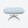 White 2010s Herman Miller Eames Lounge Chair & Ottoman thumbnail