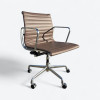 Brown 2010s Herman Miller Eames Alu Group Low Back Side Chair thumbnail