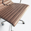Brown 2010s Herman Miller Eames Alu Group Low Back Side Chair thumbnail