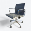 Grey Light 2010s Herman Miller Eames Alu Group Low Back Side Chair thumbnail