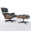 Green 2010s Herman Miller Eames Lounge Chair & Ottoman thumbnail