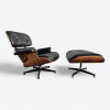 Black 2010s Herman Miller Eames Lounge Chair & Ottoman thumbnail