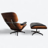 Black 2010s Herman Miller Eames Lounge Chair & Ottoman thumbnail