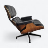 Black 2010s Herman Miller Eames Lounge Chair & Ottoman thumbnail