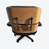 Black 2010s Herman Miller Eames Lounge Chair & Ottoman thumbnail