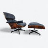 Black 2010s Herman Miller Eames Lounge Chair & Ottoman thumbnail