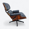 Black 2010s Herman Miller Eames Lounge Chair & Ottoman thumbnail