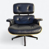 Black 2010s Herman Miller Eames Lounge Chair & Ottoman thumbnail