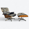 Black 1970s Herman Miller Eames Lounge Chair & Ottoman thumbnail