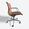 Tan Light Brown 2010s Herman Miller Eames Alu Group Low Back Side Chair thumbnail