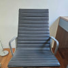 Black 1970s Herman Miller Eames Alu Group High Back Side Chair thumbnail