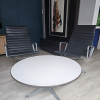 White 1970s Herman Miller Eames Contract Base Coffee Table thumbnail