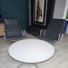 White 1970s Herman Miller Eames Contract Base Coffee Table thumbnail