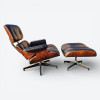 Black 2010s Herman Miller Eames Lounge Chair & Ottoman thumbnail