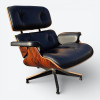 Black 2010s Herman Miller Eames Lounge Chair & Ottoman thumbnail