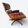 Red 1980s Herman Miller Eames Lounge Chair & Ottoman thumbnail