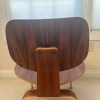 Tan Dark Brown 2022 Herman Miller Eames LCW - Ply Lounge Chair Wood thumbnail